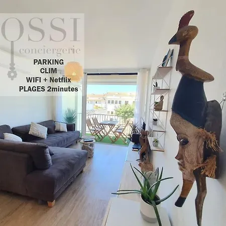 Superbe Duplex 3 Chambres 6 Personnes - Boucanet - Rossiconciergerie * Le Grau-du-Roi